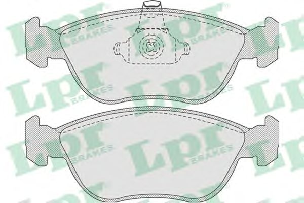 Тормозные колодки LPR 05P827