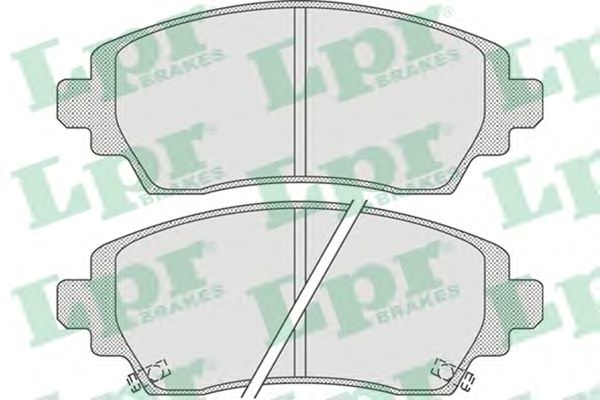 Тормозные колодки LPR 05P834