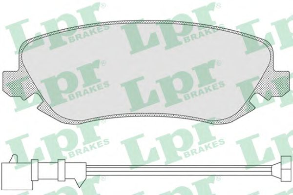 Гальмівні колодки LPR 05P842