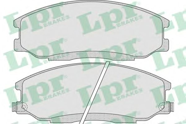Тормозные колодки LPR 05P859