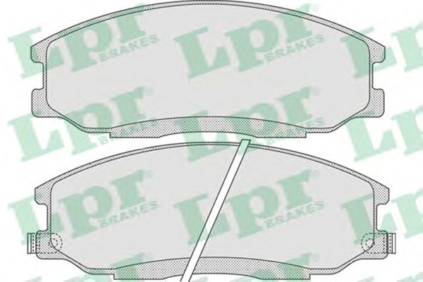 Тормозные колодки LPR 05P860