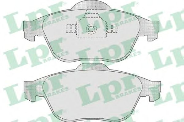 Тормозные колодки LPR 05P864