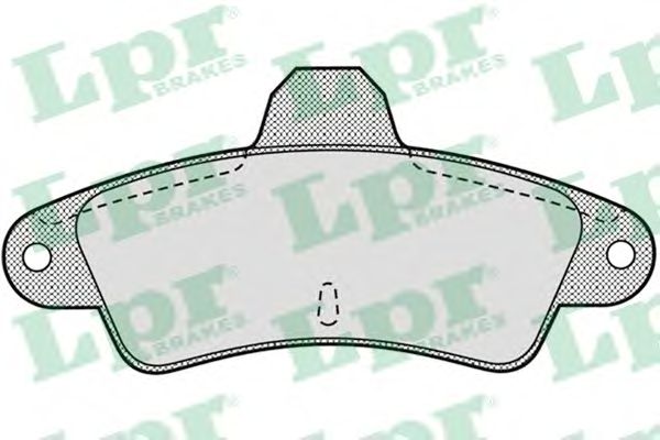 Тормозные колодки LPR 05P870