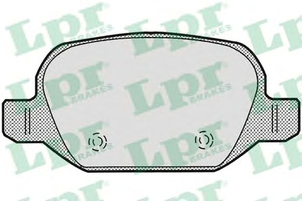Тормозные колодки LPR 05P871