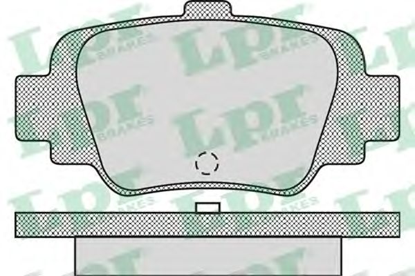 Тормозные колодки LPR 05P874