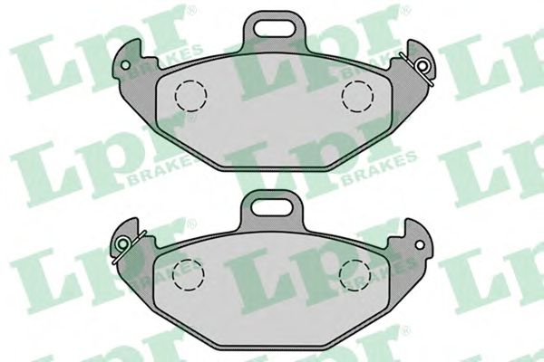 Тормозные колодки LPR 05P883