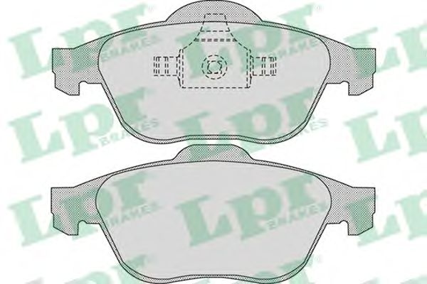 Тормозные колодки LPR 05P898