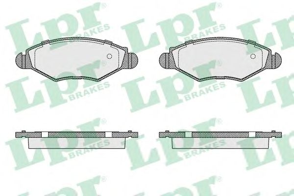 Тормозные колодки LPR 05P903