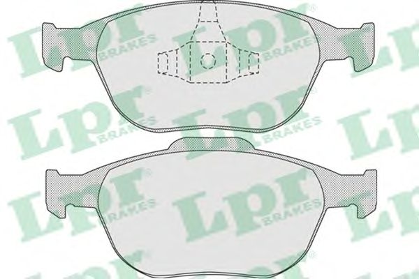 Тормозные колодки LPR 05P906