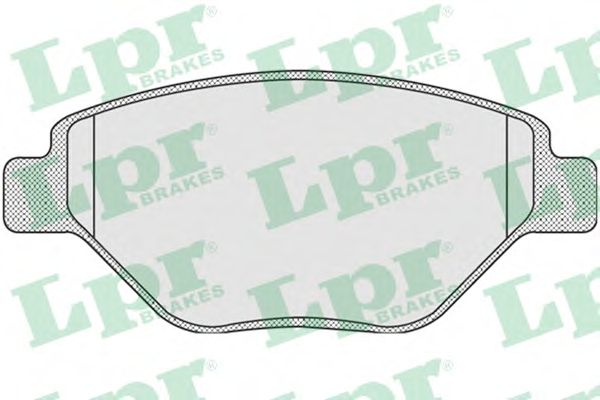 Гальмівні колодки LPR 05P910