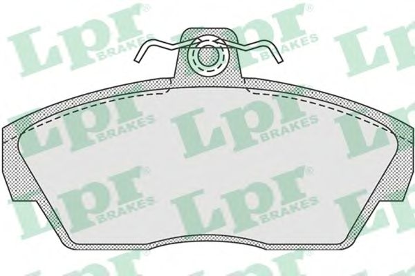 Тормозные колодки LPR 05P922