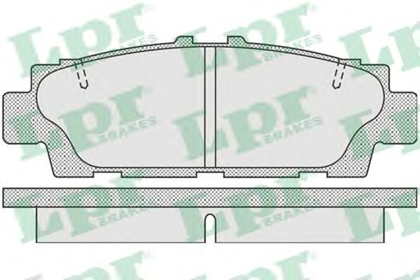 Тормозные колодки LPR 05P943