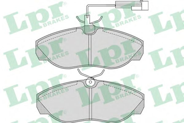 Тормозные колодки LPR 05P965