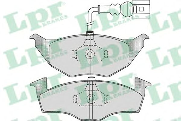 Тормозные колодки LPR 05P972