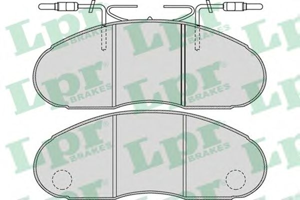 Тормозные колодки LPR 05P976