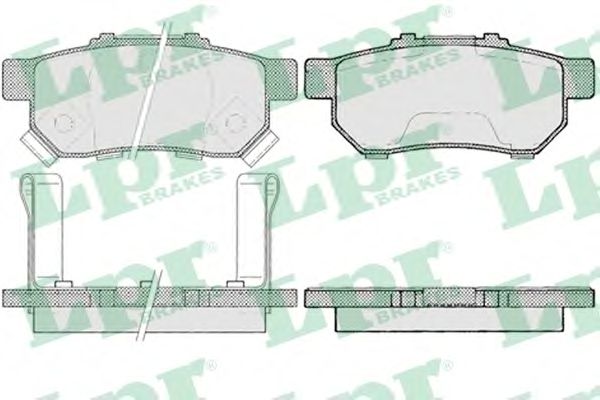 Тормозные колодки LPR 05P991