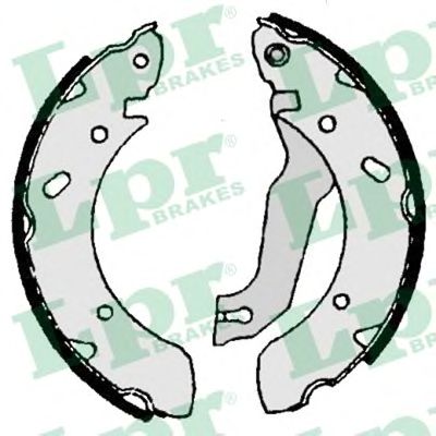 Тормозные колодки LPR 06990