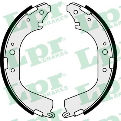 Тормозные колодки LPR 07780