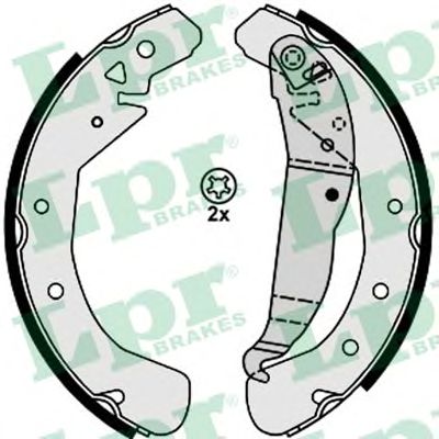 Тормозные колодки LPR 08210