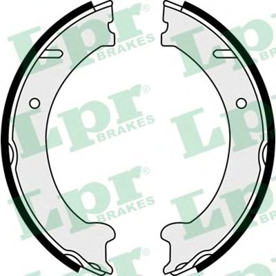 Тормозные колодки ручника LPR 08250