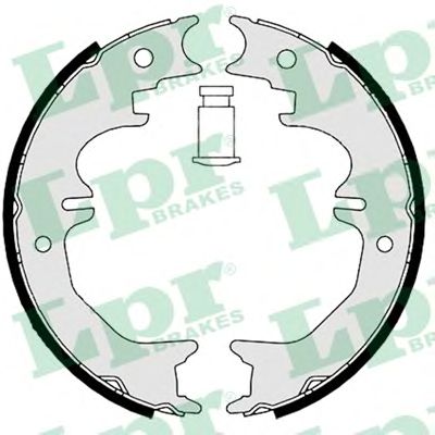 Тормозные колодки ручника LPR 08850