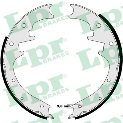 Тормозные колодки LPR 08990