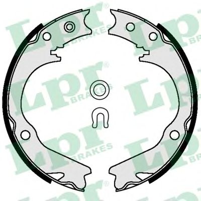 Тормозные колодки ручника LPR 09580