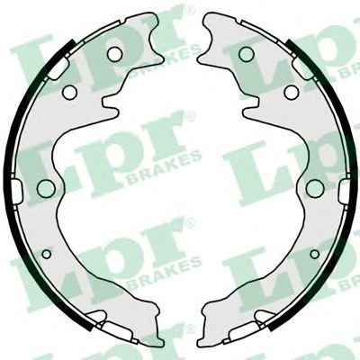 Тормозные колодки ручника LPR 09820