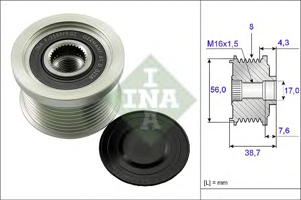 Бендикс INA 535 0131 10