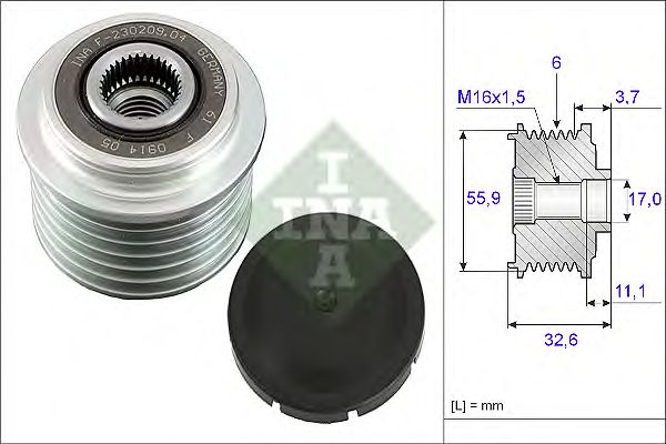 Бендикс INA 535 0032 10