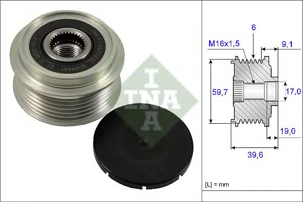 Бендикс INA 535 0065 10