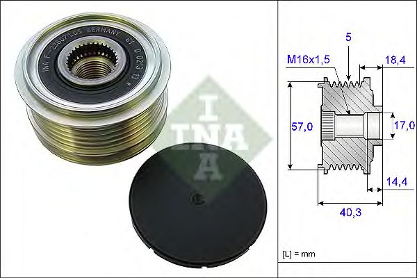 Бендикс INA 535 0187 10