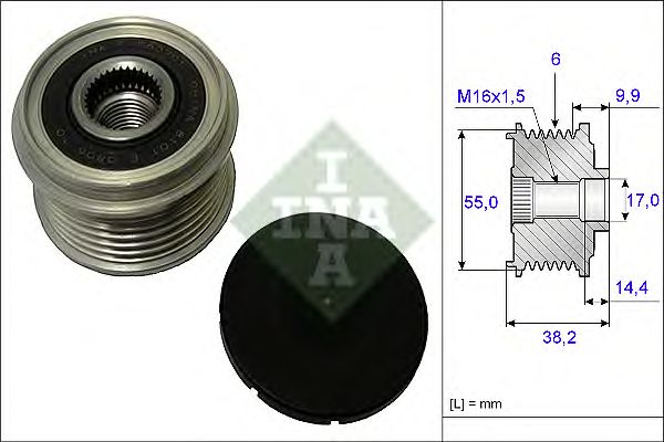 Бендикс INA 535 0216 10