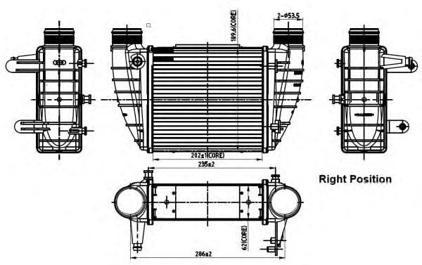 Интеркулер NRF 30252