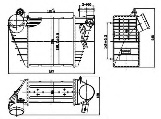 Интеркулер NRF 30847