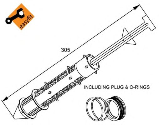Осушитель кондиционера NRF 33178