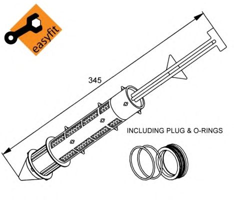 Осушитель кондиционера NRF 33299