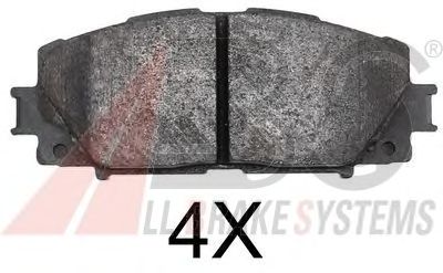 Тормозные колодки A.B.S. 37755