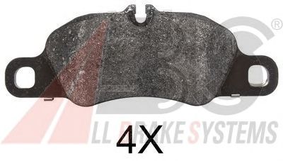 Тормозные колодки A.B.S. 37782 OE