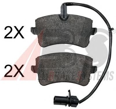 Тормозные колодки A.B.S. 37830