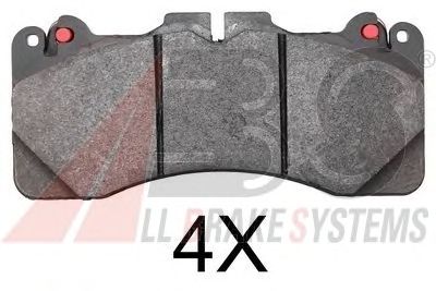 Тормозные колодки A.B.S. 37831
