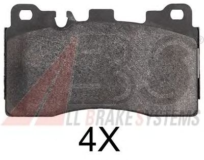 Тормозные колодки A.B.S. 37867