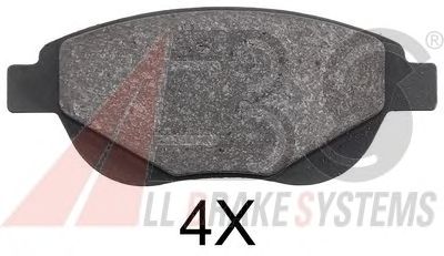 Тормозные колодки A.B.S. 37885