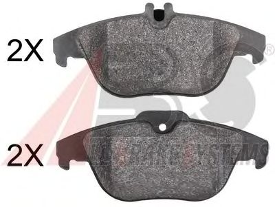 Тормозные колодки A.B.S. 37892