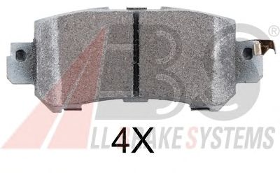Тормозные колодки A.B.S. 37931