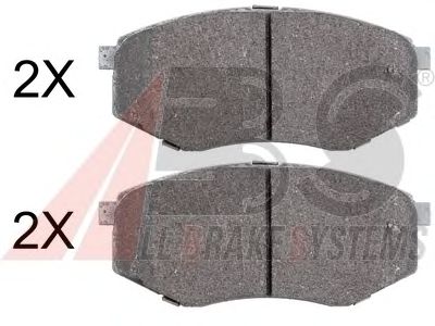 Тормозные колодки A.B.S. 37932