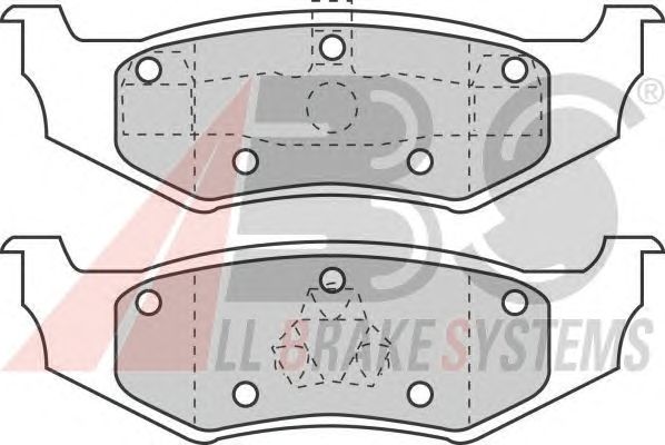 Тормозные колодки A.B.S. 38641