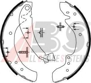 Тормозные колодки A.B.S. 8934