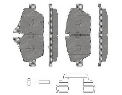 Тормозные колодки SCT Germany SP 430