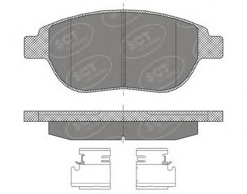 Тормозные колодки SCT Germany SP 435